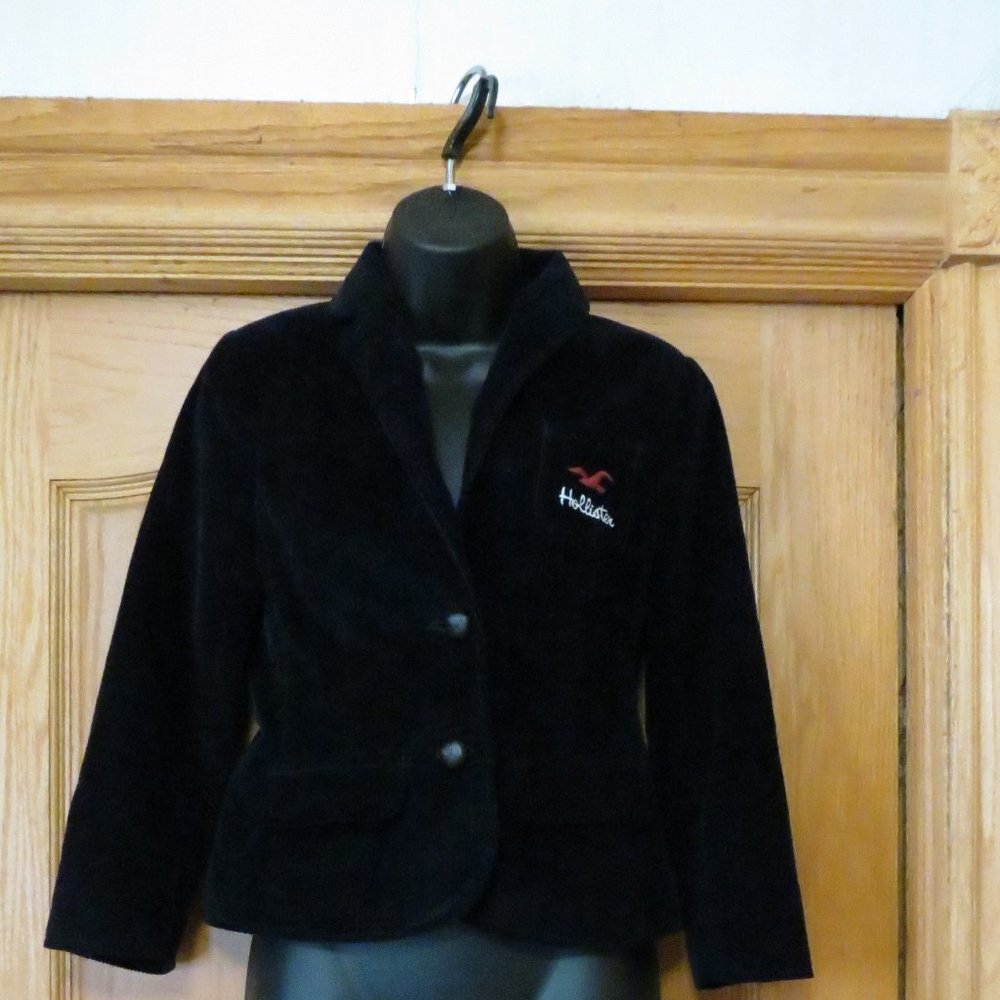 New Hollister Navy Blue Corduroy Blazer